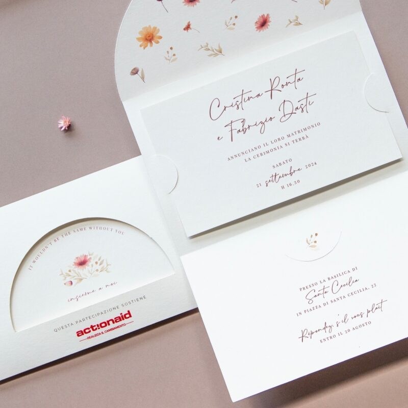 Partecipazione Primavera ad incastro