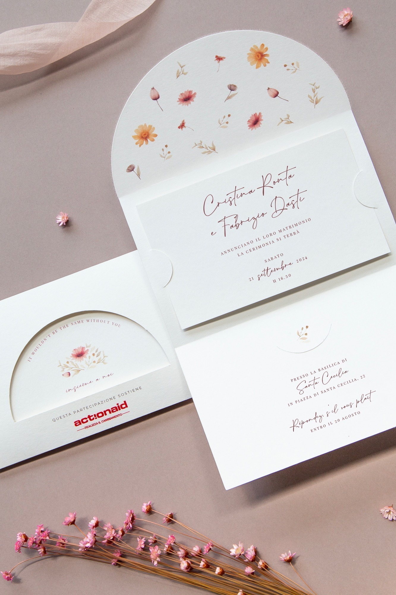 Partecipazione Primavera ad incastro