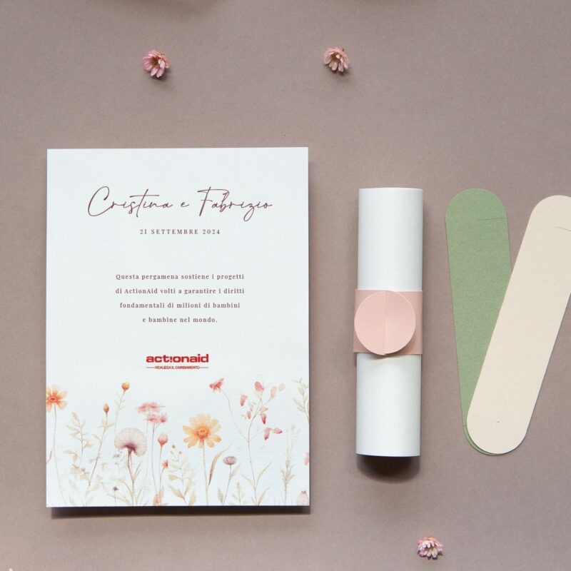 Pergamena Primavera Matrimonio