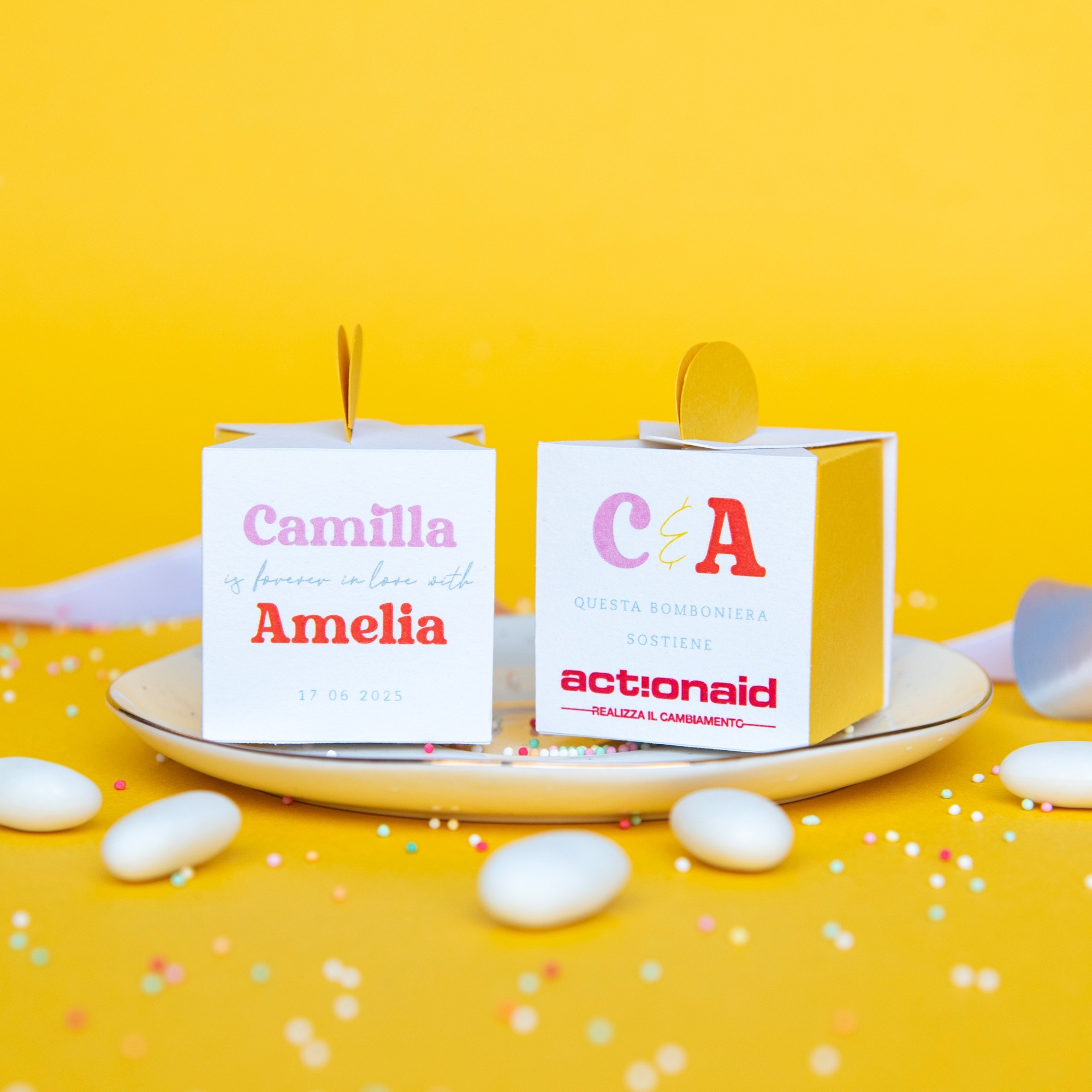 Scatolina Arcobaleno Matrimonio