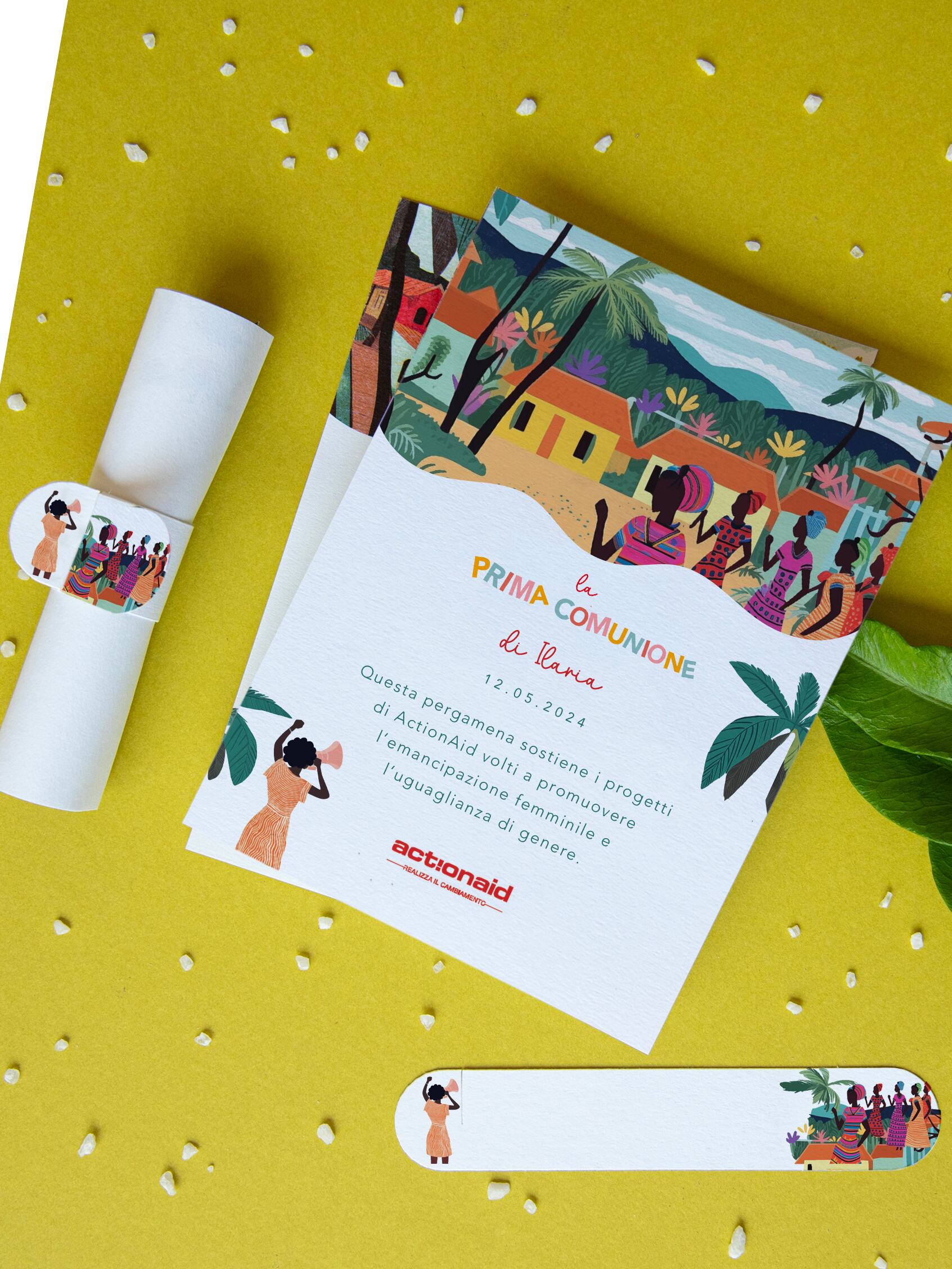 Pergamena Voce alle Donne Comunione